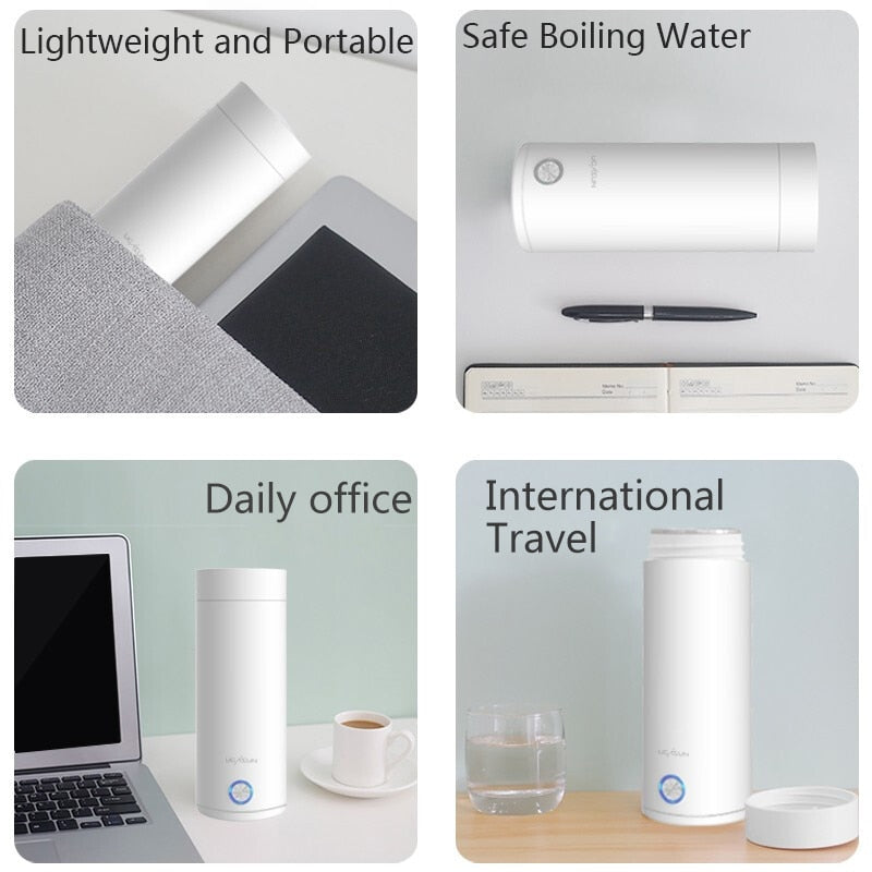 Travel Boiler Thermal Cup - Temperature Control Smart Water Kettle AND Thermos